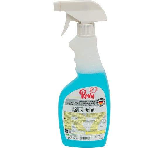 Универсальное чистящее средство для стекол, зеркал и хрусталя Reva Care professional r7 0.5л R7005001