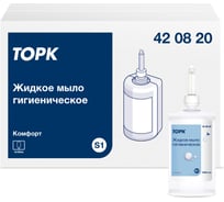 Жидкое мыло для рук TORK Advanced гигиеническое, 1 л., S1 арт.420820 25528