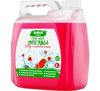 Гель для мытья посуды SHIMA HOME "LOLLY" с ароматом арбуза, 3л. 4673744565249