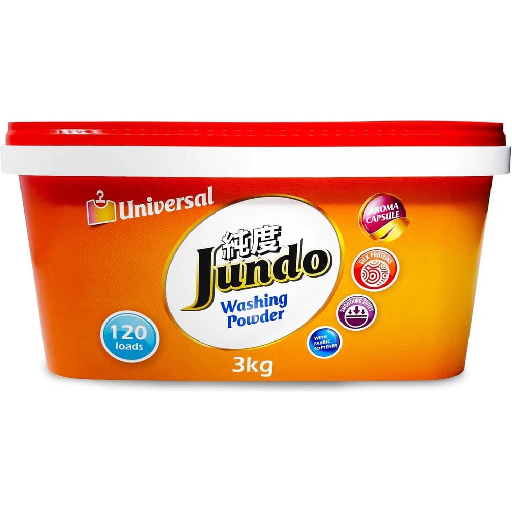 Универсальный стиральный порошок Jundo «Universal», 3 кг 4903720021859 ...