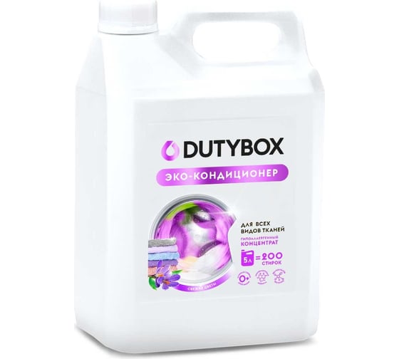Кондиционер-концентрат для белья DUTYBOX "Свежие цветы" (200 стирок), 5 л db-5143