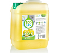 Экологичный гель для мытья посуды БиоМикроГели EcoLav 5 л, с лимоном Э12-0500ЕК