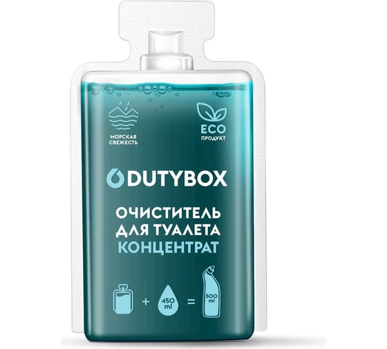 Концентрат - WC. Очиститель туалета и ванной DUTYBOX db-1512 1
