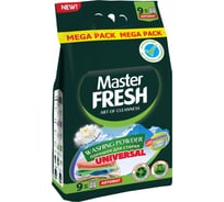 Стиральный порошок Master Fresh universal, универсальный, 9 кг 250657