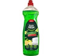 Средство для мытья посуды Master Fresh citrus, гель, 750 мл 257129