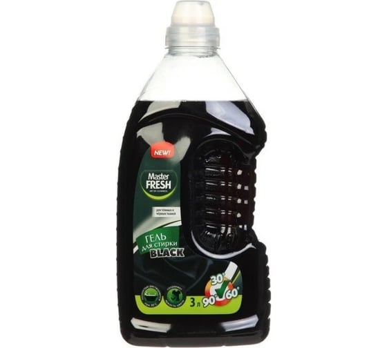 Гель для стирки черного белья Master Fresh black, 3 л 243903