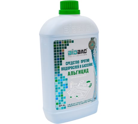 Непенящийся альгицид БиоБак М BP-AL