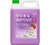 Гель для стирки SEPTIVIT "Сильнозагрязненные вещи", 5л 128_5