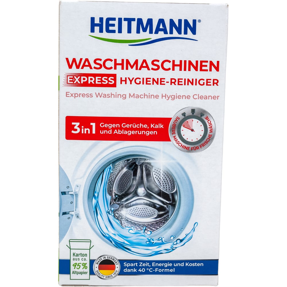 Экспресс-очиститель для стиральных машин HEITMANN Waschmaschinen ...