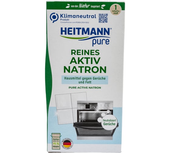 Содовый очиститель HEITMANN Reines Aktiv Natron 350 гр. 1008149