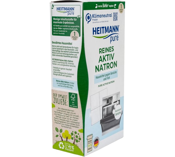 Содовый очиститель HEITMANN Reines Aktiv Natron 350 гр. 1008149
