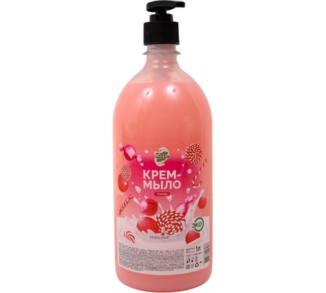 Увлажняющее крем-мыло MR.GREEN Candy 1 л ПЭТ 43076