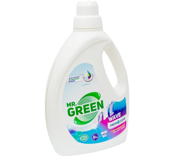 Гель для стирки MR.GREEN Wave 1.5 л ПНД 72398