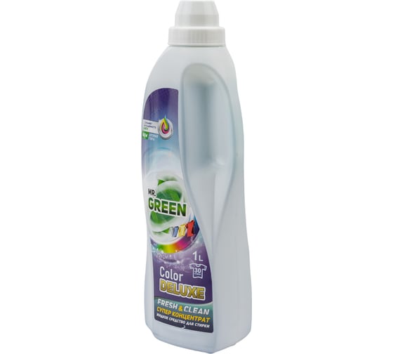 Гель для стирки MR.GREEN Color Deluxe 1 л ПНД 70400