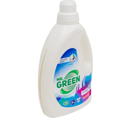Гель для стирки MR.GREEN Альпийские луга, 1.5 л ПНД 73067