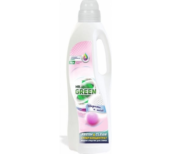 Гель для стирки MR.GREEN Шерсть и шелк 1 л ПНД 70561