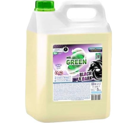 Гель для стирки темных вещей MR.GREEN Black & Dark 5 л ПНД 72596