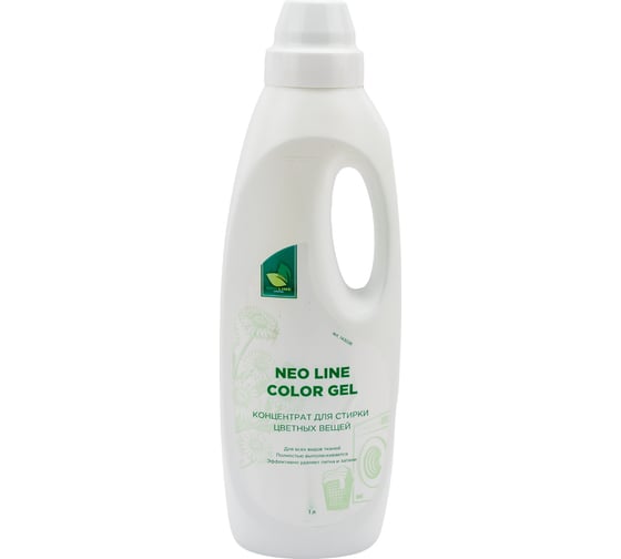 Гель для стирки цветных вещей Neoline Color gel ромашковое поле, 1л 143026