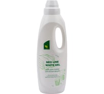 Гель для стирки белого белья Neoline White gel морозное утро, 1л 143027