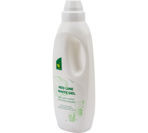 Гель для стирки белого белья Neoline White gel морозное утро, 1л 143027