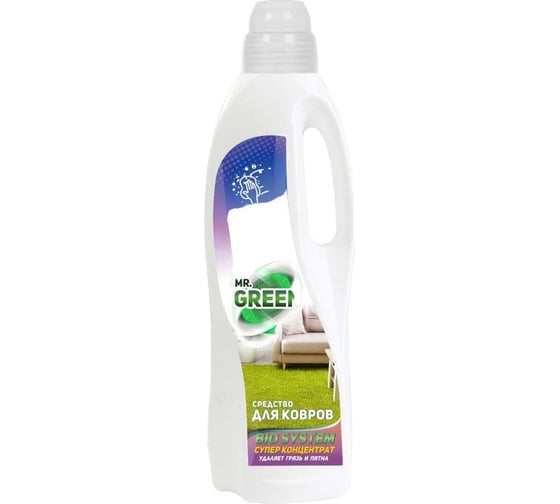Средство для ковров MR.GREEN Biosystem высокопенное, 1 л ПНД 70912