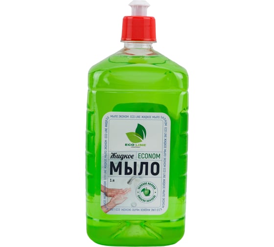 Жидкое мыло Neoline "ECONOM зелёное яблоко" 1000 мл 140020