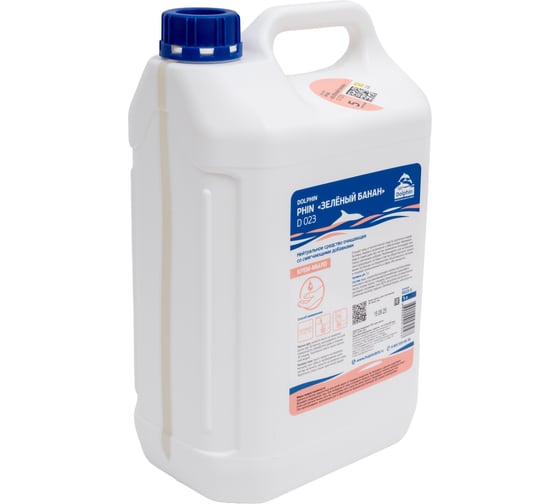 Жидкое мыло DOLPHIN Phin Green Banana 5л 9155 1