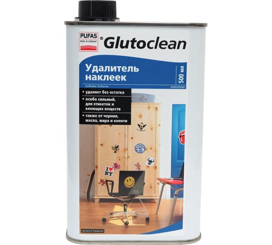 Удалитель наклеек Glutoclean 0.5л 390 370-R