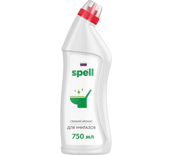 Чистящее средство для унитазов и сантехники SPELL 750 мл 20374 1