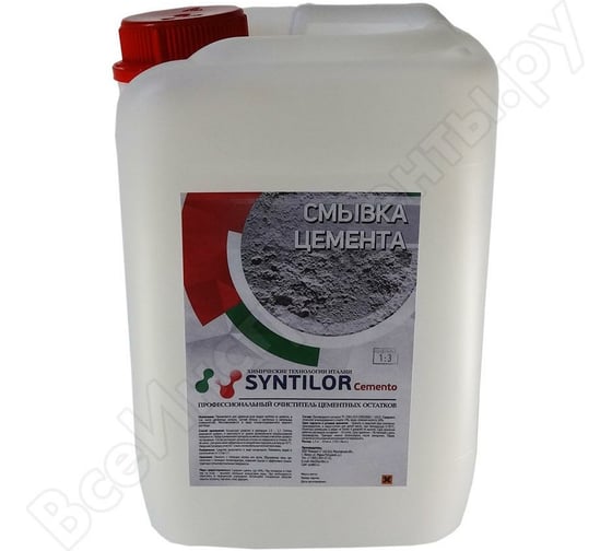 Cмывка цемента Syntilor Cemento 5 кг 1029