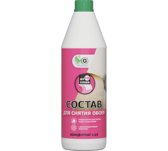 Средство для снятия обоев MasterGood 1 л GM-Обои-1/конц.