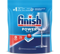 Таблетки для посудомоечных машин FINISH 70 шт. Power All in 1 608657