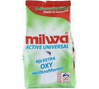 Концентрированный порошок для стирки белого белья Milwa ACTIVE OXY 1.34 кг 7553