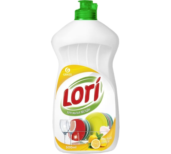 Средство для мытья посуды Grass LORI лимон 500 мл 350101