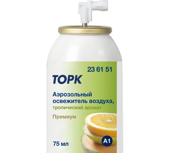 Аэрозольный освежитель воздуха TORK тропический арт 236151 75 мл А1 25624