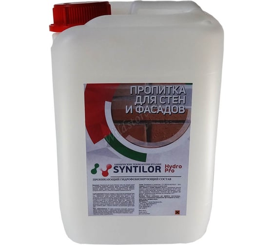 Пропитка для стен и фасадов SYNTILOR Hydro Pro 5 кг 1023