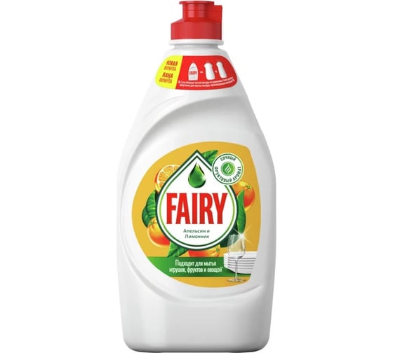Средство для мытья посуды FAIRY МикcКор сочный лимон, 450 мл + апельсин лимон, 450мл 0001009693