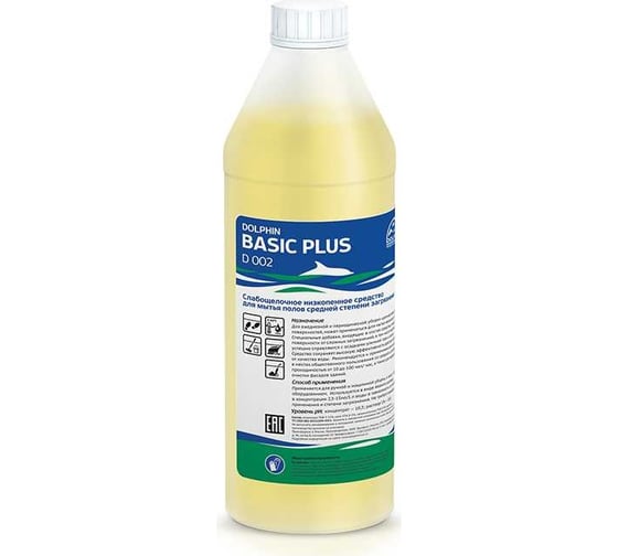 Средство для ухода за полом DOLPHIN Basic plus, 1 л, 21597 1