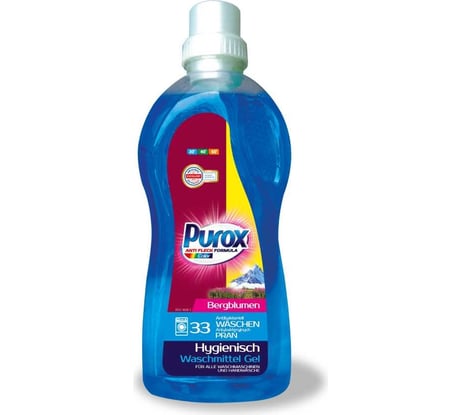 Гель для стирки цветных вещей Purox Color 1 л УТ-00013924