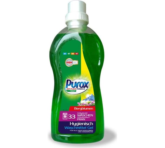 Гель для стирки Purox Universal 1 л УТ-00013923