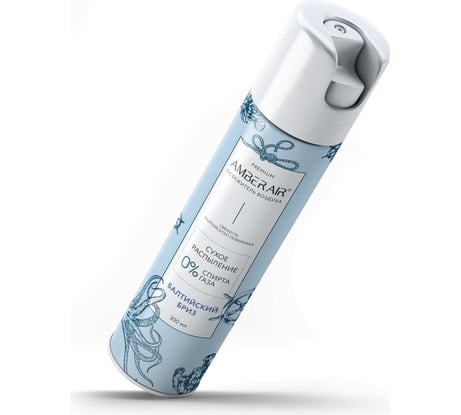 Освежитель воздуха Amber Air Балтийский бриз сухое распыление, 300 мл 001351005