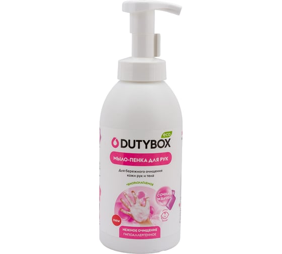 Эко-пенка для рук DUTYBOX bubble gum, 500 мл db-1215 1