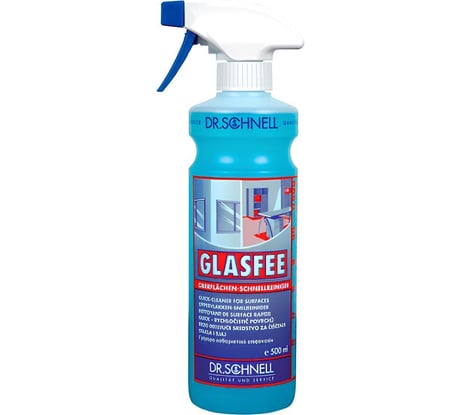 Средство для стекол Vileda Professional Dr. Schnell Glasfee с распылителем, 500 мл, арт. 30143/143397 22091