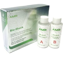 Двухкомпонентный состав AMR Bio-Shock Дезинфекция и устранение запахов 2х50г GT-03