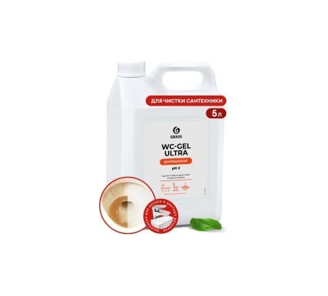 Чистящее средство Grass "WC-gel ultra" (канистра 5,3 кг) 125837