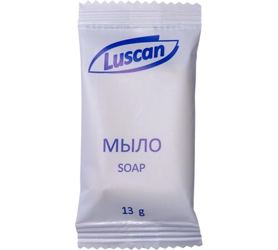Туалетное мыло Luscan флоупак, 13 гр, 500 шт 1262036