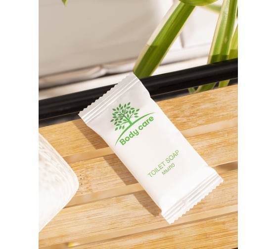 Туалетное мыло Luscan Body care 13 г, ПЭ, 500 шт 1527744