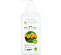 Гель для мытья посуды CLEAN HOME Банановый рай, с дозатором, 1 л 599