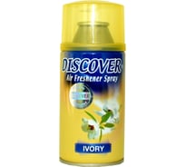Сменный баллон для автоматического освежителя DISCOVER IVORY 320 мл, древесный/пряный DSR 0016-01