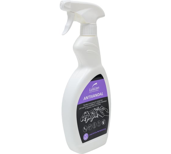 Профхим растворитель скотча, граффити Luscan Professional Antivandal, 0.5 л 1677280